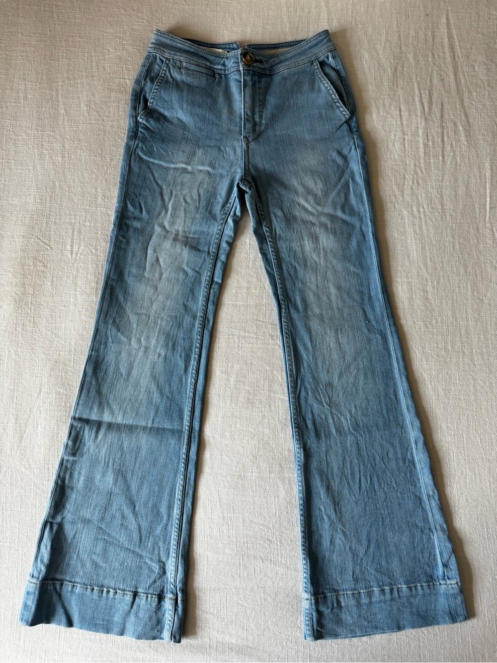 Pilcro Anthropologie | High Rise Bootcut Jeans